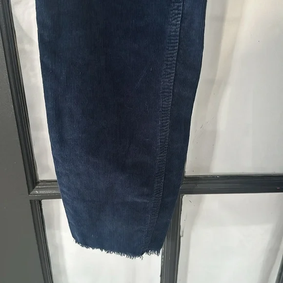 We the free navy corduroy raw hem pants (29) 🌿 - Picture 3 of 7